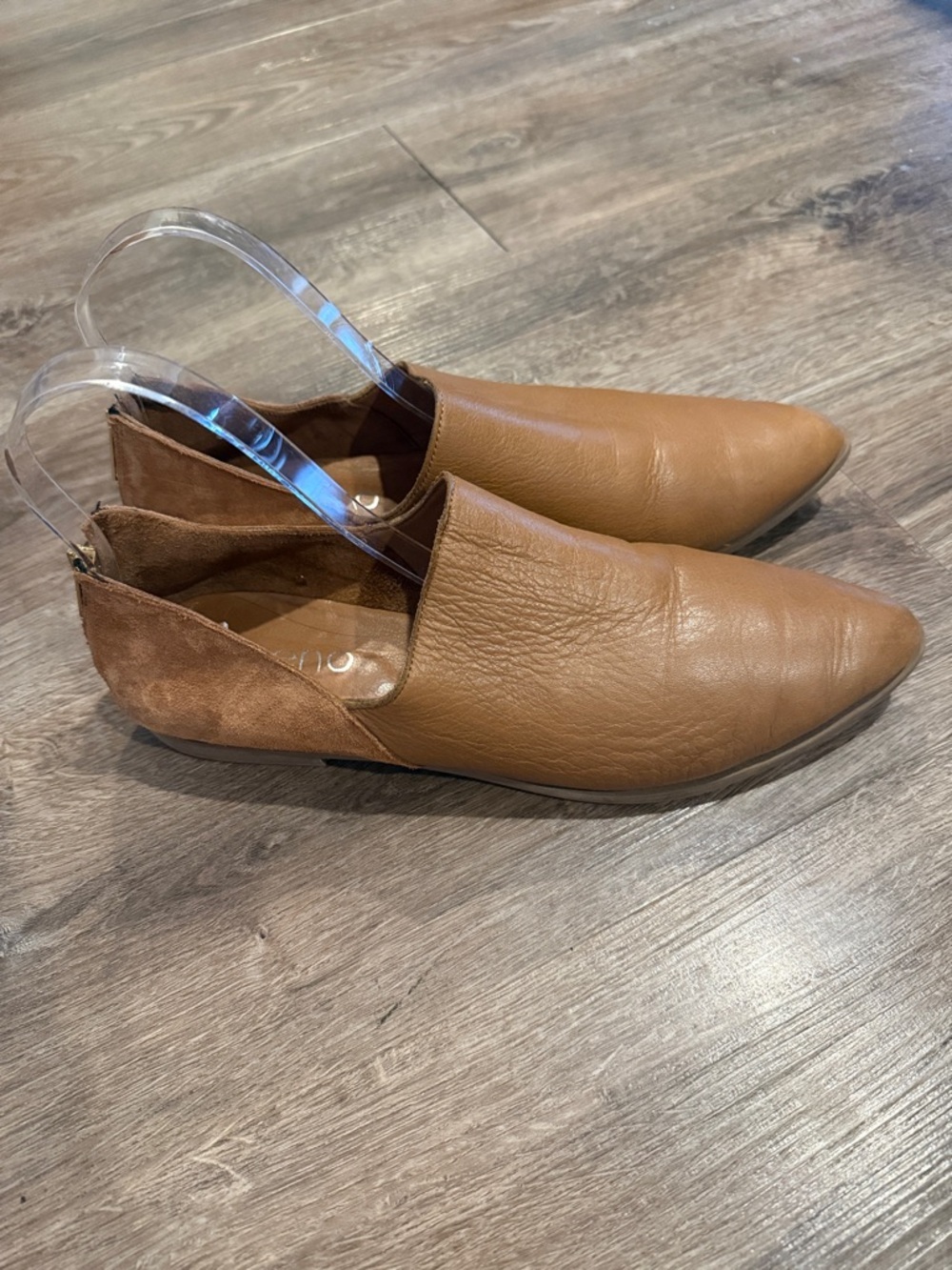 Bueno Women's Beau Pointed-toe Slip-on Loafers in Walnut Size 42, 11
